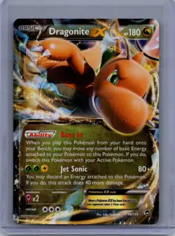 Dragonite EX 74/111 - Pokemon TCG Furious Fists XY Ultra Rare Card NM - Image 1