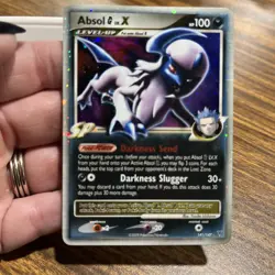 Absol G Lv X Pokemon Platinum Supreme Victors #141 2009 card LP - Image 3