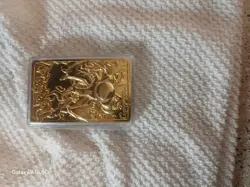 CHARIZARD 23K Gold-Plated Limited Edition Collectible Card (Comes With C.O.A.) - Image 3