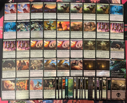 MTG - 60 CARD EARTHBENDER DECK - SANDMAN SHIFTING SCOUNDREL, ASCENSION, TOPH - Image 1