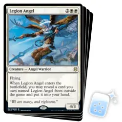LEGION ANGEL X4 Zendikar Rising ZNR Magic MTG MINT CARD - Image 1