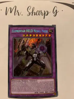 ELEMENTAR-HELD NEBEL-NEOS - L.A. CT15-DE001 DEUTSCH Yu-Gi-Oh! CARD SECRET RARE - Image 2