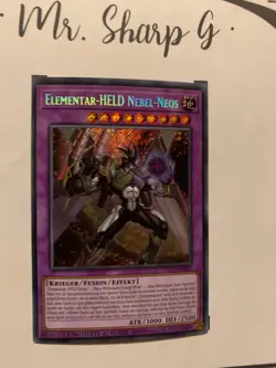 ELEMENTAR-HELD NEBEL-NEOS - L.A. CT15-DE001 DEUTSCH Yu-Gi-Oh! CARD SECRET RARE - Image 4