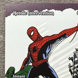 MTG Heroic Intervention (Borderless) Marvel Universe Eternal-Legal (MAR) #34 NM - Image 2