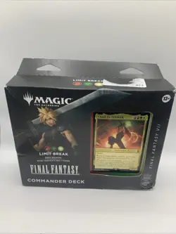 LIMIT BREAK COMMANDER DECK MTG MAGIC GATHERING FINAL FANTASY VII NEW SEALED - Image 2