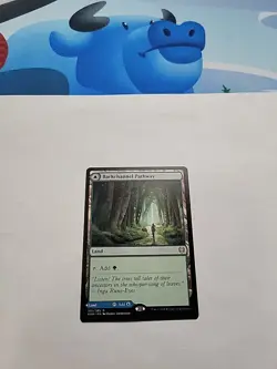 MTG - Barkchannel Pathway Kaldheim Regular Rare #251 - Image 2