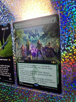MTG TDC Rare Regular 0089 Will of the Sultai (Extended Art) - Image 3
