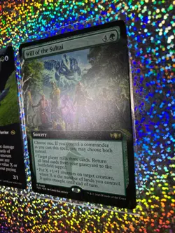 MTG TDC Rare Regular 0089 Will of the Sultai (Extended Art) - Image 4