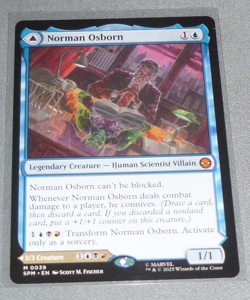 Norman Osborn / Green Goblin MTG Spider-Man Magic mythic - Image 1