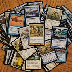 Custom EDH Commander Deck MtG Magic Gathering Sygg, River Guide Merfolk Tribal - Image 1