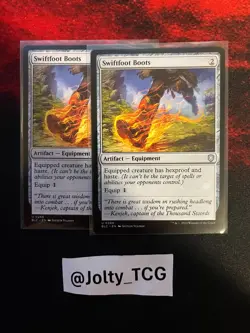 Swiftfoot Boots Commander: Bloomburrow Regular - Image 1