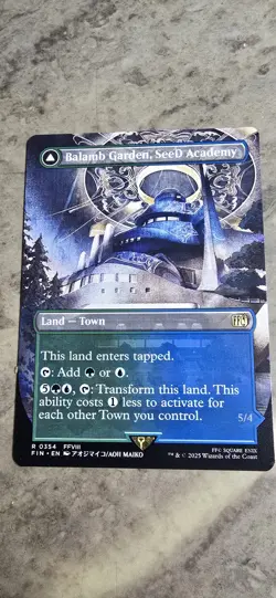 Balamb Garden, SeeD Academy (Borderless) Final Fantasy Regular Land Town Rare - Image 1
