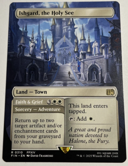 Ishgard, the Holy See (Borderless) Final Fantasy Regular 0310 R FIN MTG - Image 1