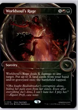 Worldsoul's Rage (Showcase) Murders at Karlov Manor Regular NM R 0316 - Image 1