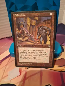 Didgeridoo Homelands Magic the Gathering MTG LP - Image 1