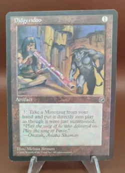 Didgeridoo x1 MTG Homelands Magic Light Play LP English - Image 1