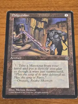 Magic the Gathering MTG - Didgeridoo - Homelands #194 - Image 1