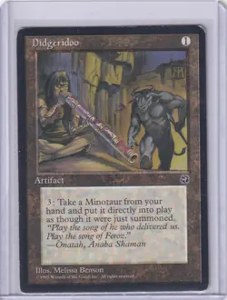 Magic the Gathering MTG - Didgeridoo - Homelands #194 - Image 4