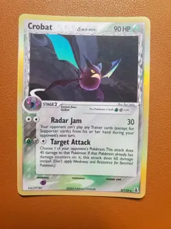 Crobat 2/113 - Holo Rare - Ex Delta Species - 2005 Pokemon Card - NM - Image 1