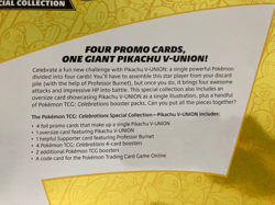 Pokemon Pikachu V-Union V Union Celebrations SEALED Box Promo SWSH139 - Image 3