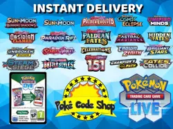Pokemon THEME DECK / TIN / DECK Live Online Code Cards INSTANT EMAIL QR DELIVERY - Image 1