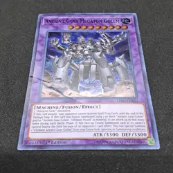 Ancient Gear Megaton Golem LED2-EN031 1st Edition Super Rare DMG HP Yu-Gi-Oh! - Image 3
