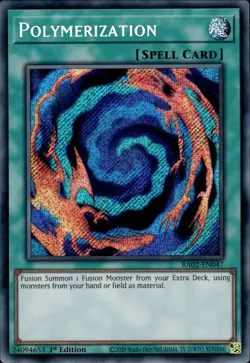 Polymerization - Secret Rare 1st Edition RA02-EN047 - NM - YuGiOh - Image 1