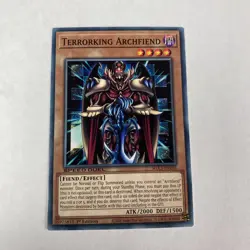 Yugioh Terrorking Archfiend sgx3-ene03 Duelists of Shadows 1st Edition Common - Image 1
