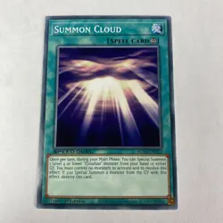 Yugioh Summon Cloud sgx3-enh15 Duelists of Shadows 1st Edition Common - Image 1
