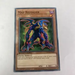 Yugioh Mad Reloader sgx3-eng05 Duelists of Shadows 1st Edition Common Speed Duel - Image 1