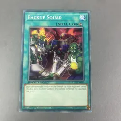Yugioh Backup Squad SGX3-ENG13 Duelists of Shadows 1st Edition Common Speed Duel - Image 1