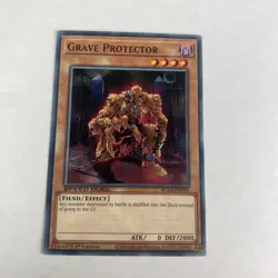 Yugioh Grave Protector sgx3-eng09 Duelists of Shadows 1st Edition 1st Edition - Image 1