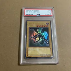 PSA 9 Mint - SDJ-001 - Ultra Rare - Red-Eyes B. Dragon - 2003 Yu-Gi-Oh! - Image 1