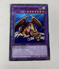 Yugioh Thousand Dragon SBC1-ENB24 Speed Duel Streets of Battle City 1st Edition - Image 1