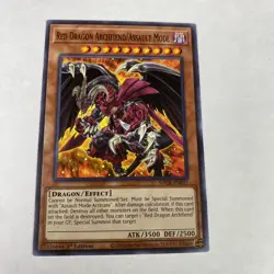 Yugioh Red Dragon Archfiend/assault Mode Sdck-en017 the Crimson King Common - Image 1