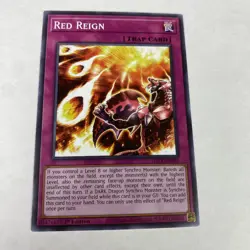 Yu-Gi-Oh! Red Reign Sdck-en007 1st Edition Structure Deck The Crimson King - Image 1