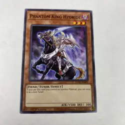 Yugioh Phantom King Hydride Sdck-en014 the Crimson Common King 1st Edition - Image 1