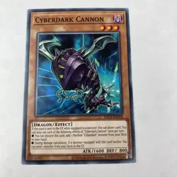 Yugioh Cyberdark Cannon Sdcs-en016 Cyber Strike Structure Deck Unlimited Common - Image 1