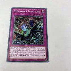 Yugioh Cyberdark Invasion Sdcs-en034 Cyber Strike Unlimited Common - Image 1