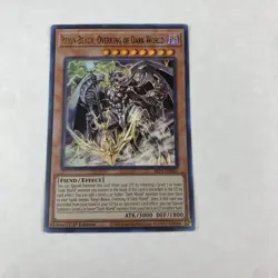 yugioh Reign-beaux, Overking Of Dark World Sr-13-en001 Dark World 1st Edition - Image 1