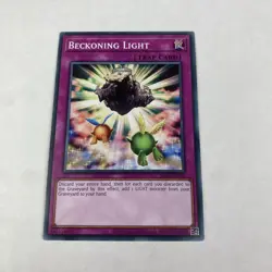 Yugioh Tell Of Light Beckoning Light Sdli-en033 Structure Deck Reprint Common - Image 1