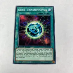 Yugioh! Sabatiel The Philosophers Stone SGX2-ENA17 Midterm Paradox Common - Image 1