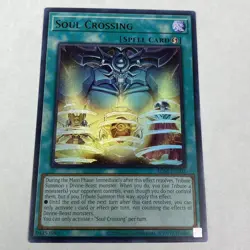 Yu-Gi-Oh! Soul Crossing Egs1-en002 Egyptian God Deck Slifer The Sky Dragon - Image 1