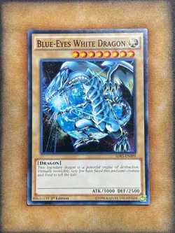 Yugioh Blue-Eyes White Dragon SDKS-EN009 Common 1st Ed NM - Image 1