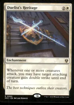 MTG - Duelist's Heritage Commander: Murders at Karlov Manor #60 Rare NM - Image 1