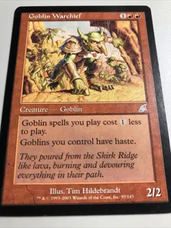 Goblin Warchief - Scourge NM (Check Pics) MTG TCG - Image 2