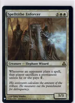 Spelltithe Enforcer NM/M* FOIL Guildpact (The List) 18/165 mtg -UnltdCards - Image 1