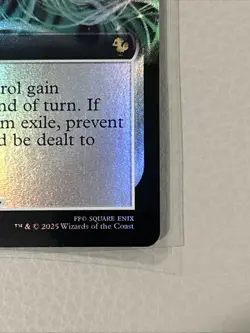 MTG Ultimate Magic: Holy 110 Extended Art Foil Rare Final Fantasy FIC - Image 3