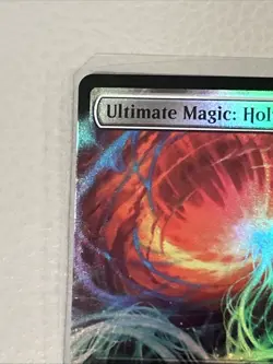 MTG Ultimate Magic: Holy 110 Extended Art Foil Rare Final Fantasy FIC - Image 5