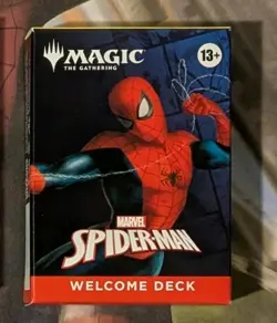 Magic The Gathering Spider-Man Welcome Deck SDCC 2025, WHITE deck (opened) - Image 1